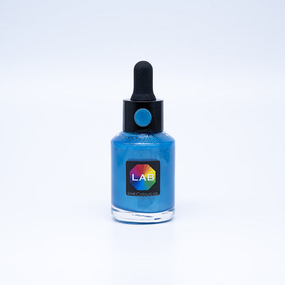 Acrylic Ink 丙烯墨水 - Sky Blue Silver, 30ml (#2204 Series)