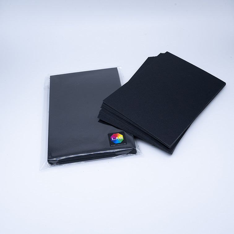 Drawing Card Black, 黑色繪畫卡 350 gm card, 15 x 10 cm, 25 pcs/pack