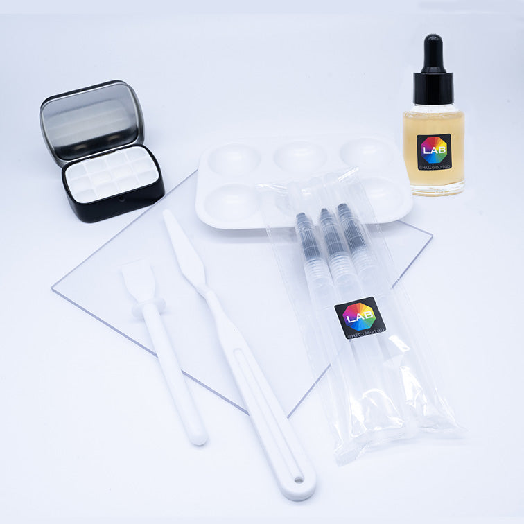 DIY Watercolour Tool Set 自製水彩工具套裝